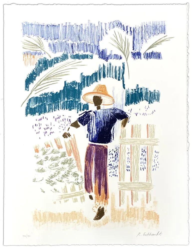 Litografia Eckhardt - Sans titre 3