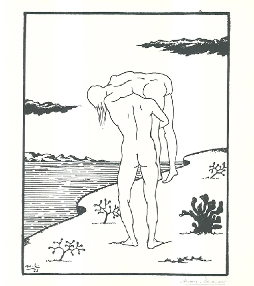 Litografia Eemans - Untitled