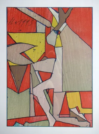 Incisione Su Legno Eggenschwiler - Baummann