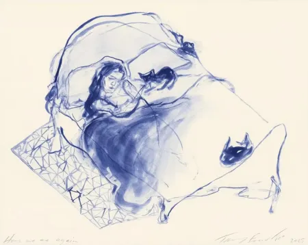 Litografia Emin - Here We Are Again