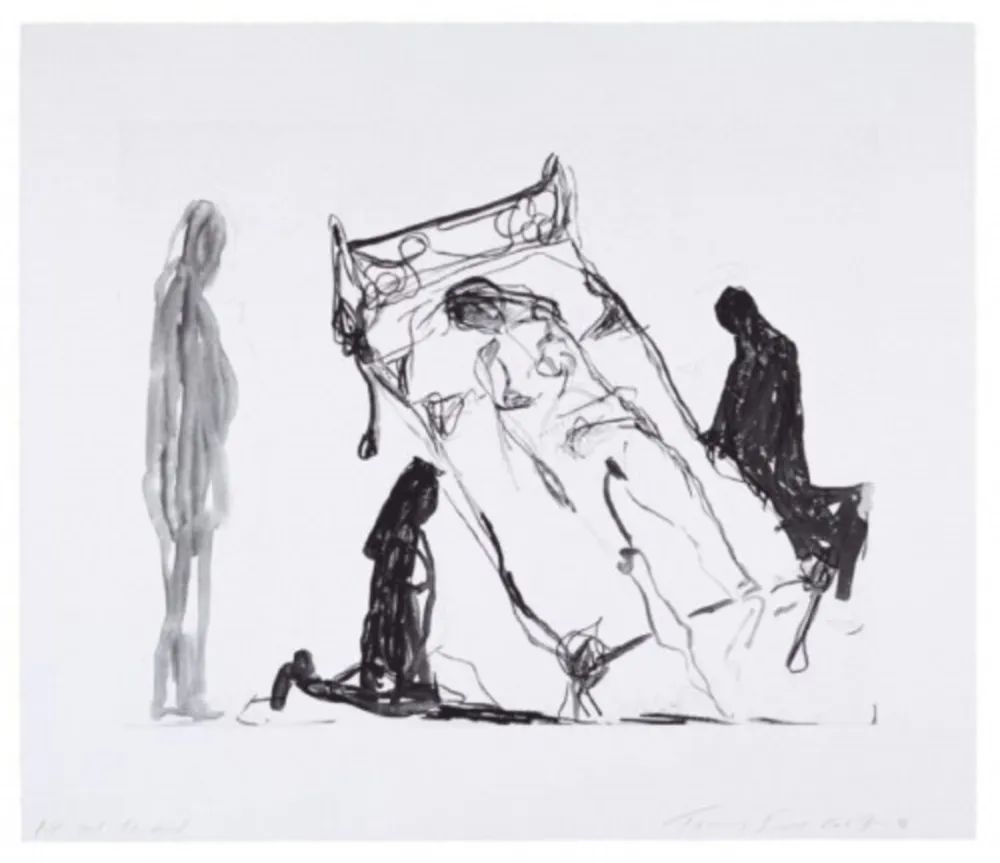 Litografia Emin - Not Yet the End