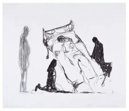 Litografia Emin - Not Yet the End