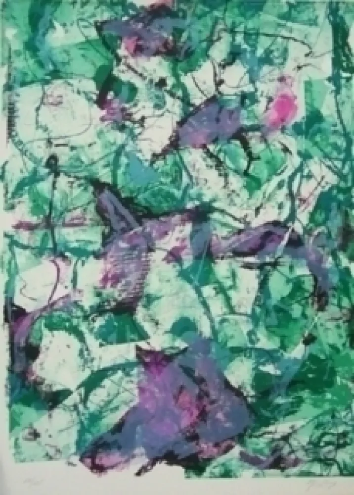 Litografia En Jong - Monde imaginaire III