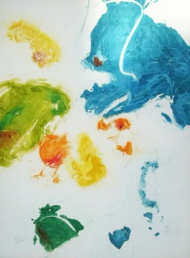 Incisione En Joong - Composition abstraite