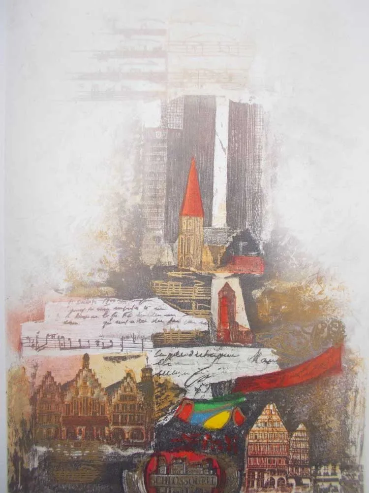 Incisione Engel - Francfort