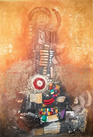 Incisione Engel - REVE D'OR gravure originale de Nissan Engel