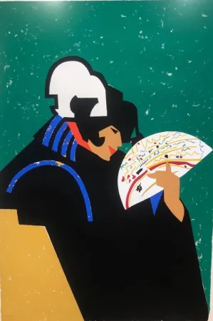 Serigrafia Equipo Cronica - Abanico torero