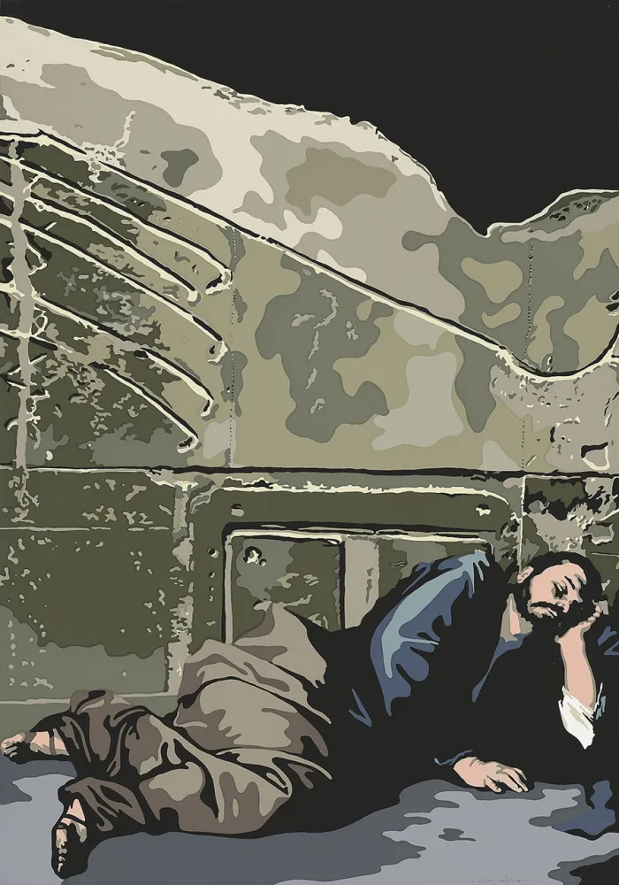 Serigrafia Equipo Cronica - El sueño de Jacob, from Compositions Serie