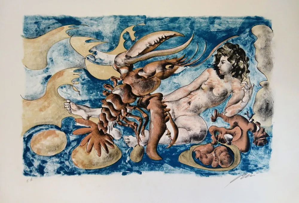 Litografia Erni - Cancer