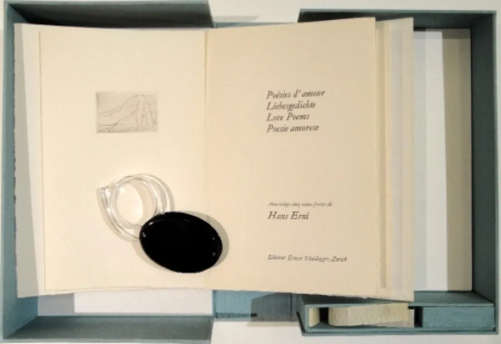 Libro Illustrato Erni - POÉSIES D'AMOUR 