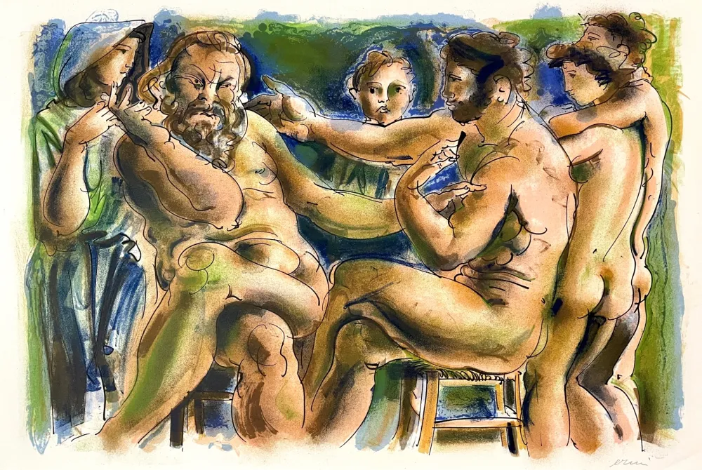 Litografia Erni - Réflexions simples sur le corps