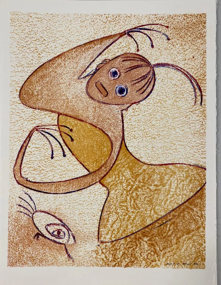 Litografia Ernst - Hommage à San Lazzaro