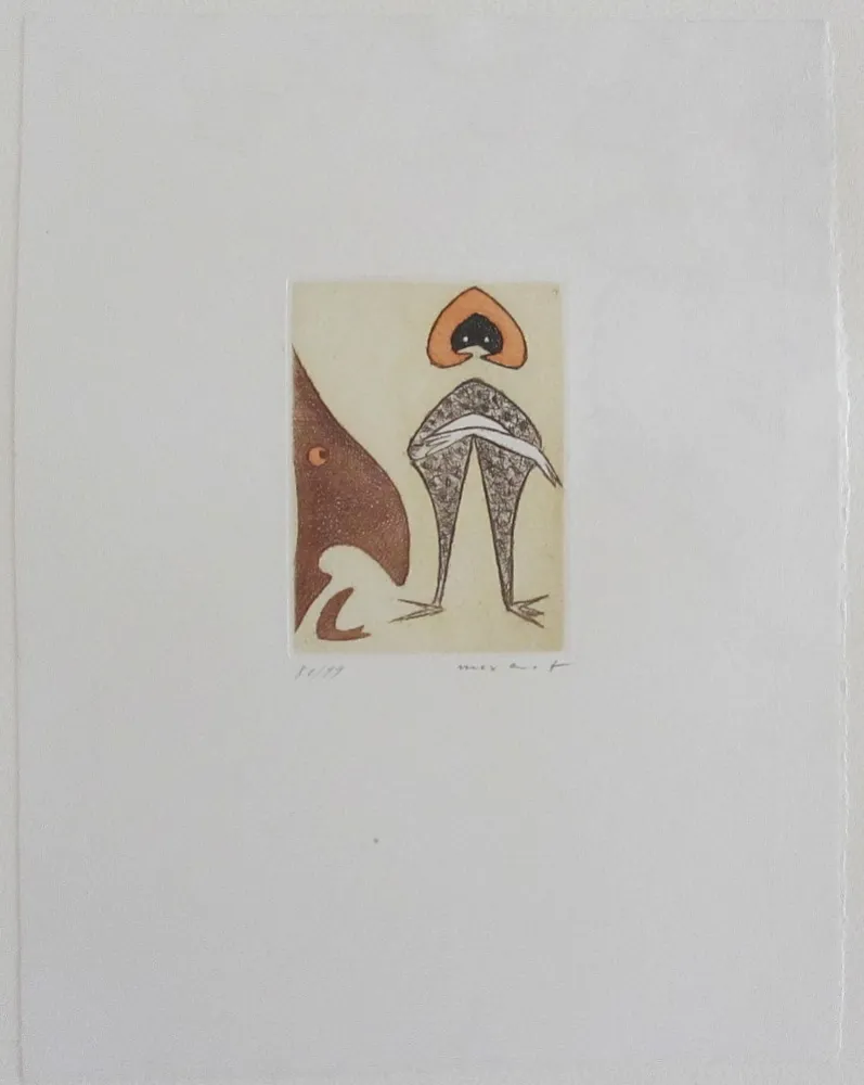 Acquaforte E Acquatinta Ernst - Le Chapeau Rouge