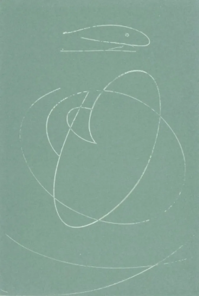 Incisione Ernst - Le Musée de l*Homme suivi de la peche au soleil levant