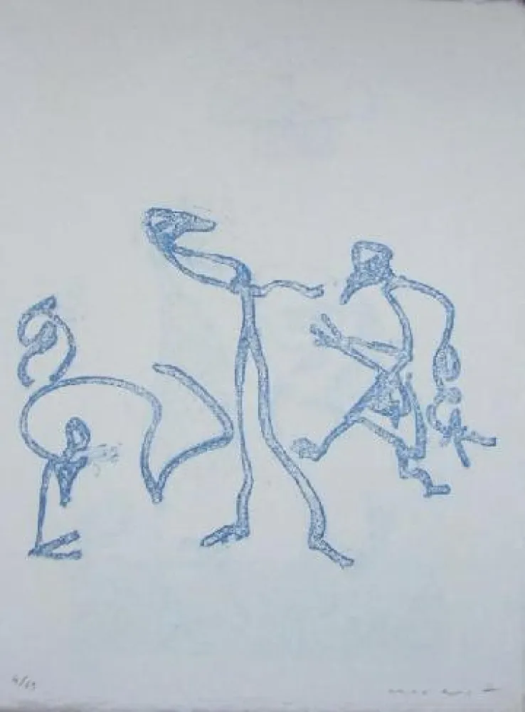 Litografia Ernst - Lewis Caroll's Wunderhorn 