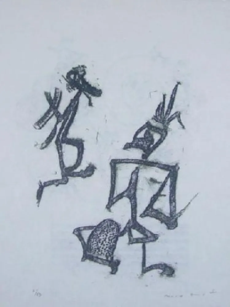 Litografia Ernst - Lewis Carroll's Wunderhorn 28