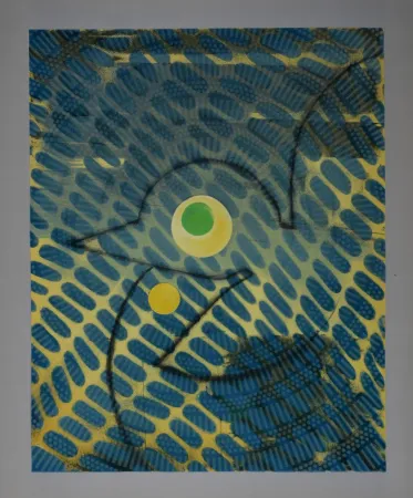 Litografia Ernst - L'interdit ramait content, 1969