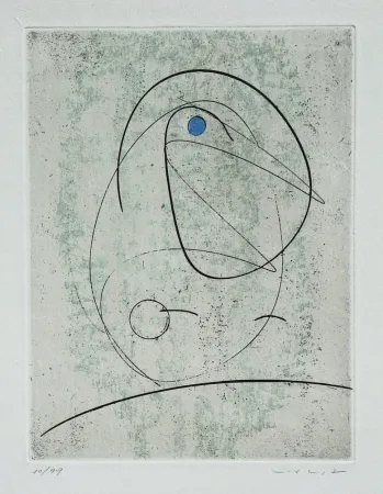 Acquaforte Ernst - L'Oiseau bleu