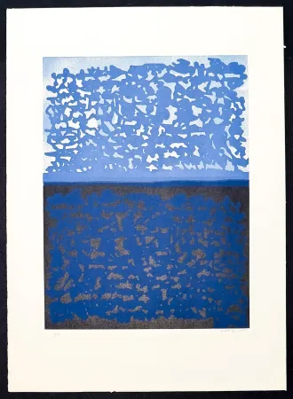 Litografia Ernst - Max Ernst (1891–1976) – L’air lavé à l’eau – Four-colour lithograph – 1972