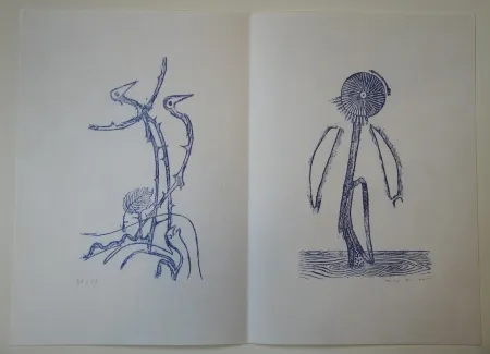 Libro Illustrato Ernst - Max Ernst - Jean Tardieu. 24 Frottagen