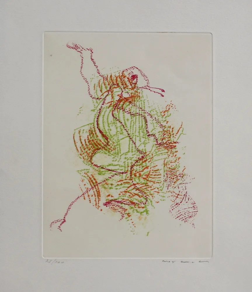 Acquaforte E Acquatinta Ernst - Par dessus les moulins