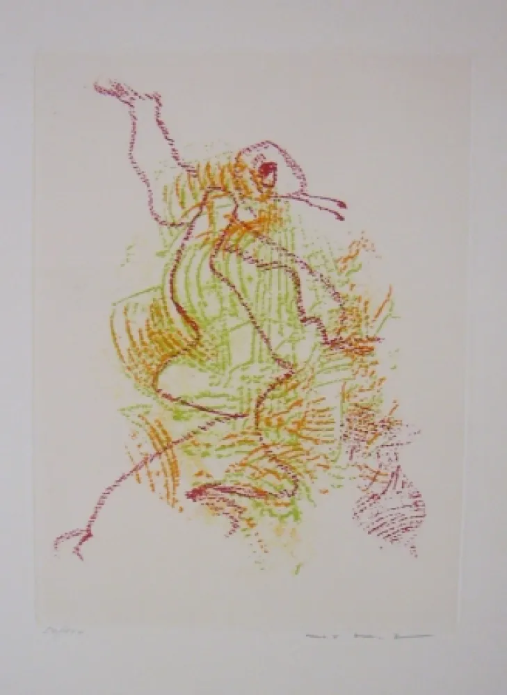 Acquaforte E Acquatinta Ernst - Par dessus les moulins