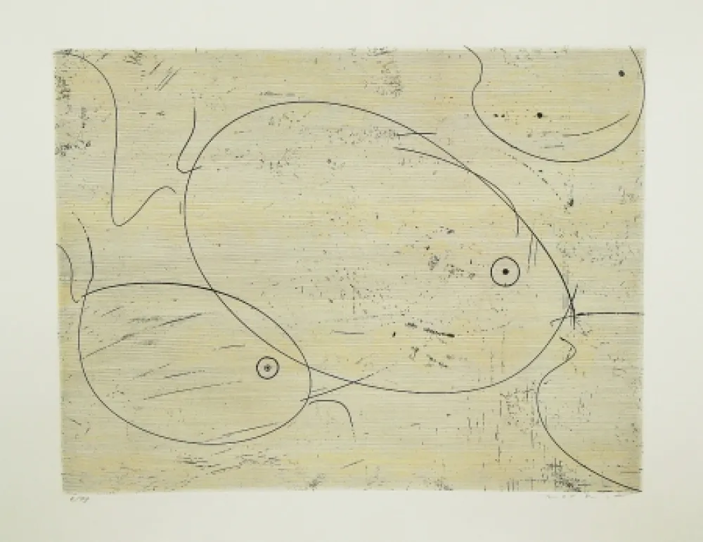 Acquaforte Ernst - Poissons