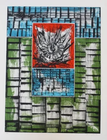 Litografia Ernst - Terra Incognita 1