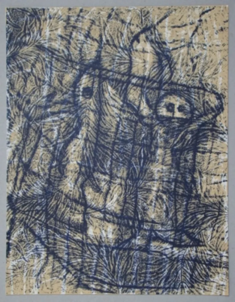 Litografia Ernst - Un chant d'amour