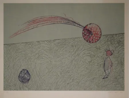 Litografia Ernst - Untitled