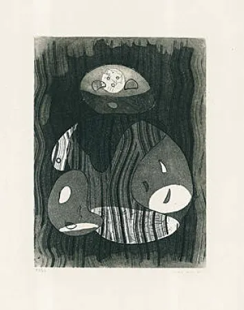 Acquatinta Ernst - Untitled - 