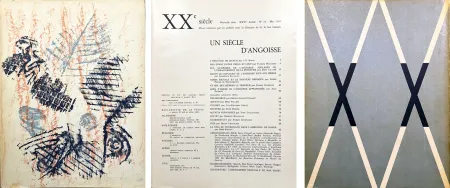 Libro Illustrato Ernst - XXe Siècle. Nouvelle série. XXVIe Année. N° 23. Mai 1964. UN SIÈCLE D'ANGOISSE
