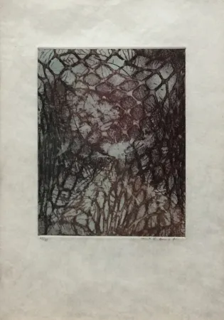 Acquatinta Ernst - ZU: SAMUEL BECKETT