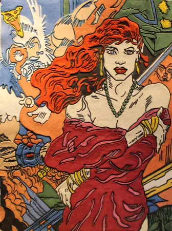 Incisione Erro - AMAZONE