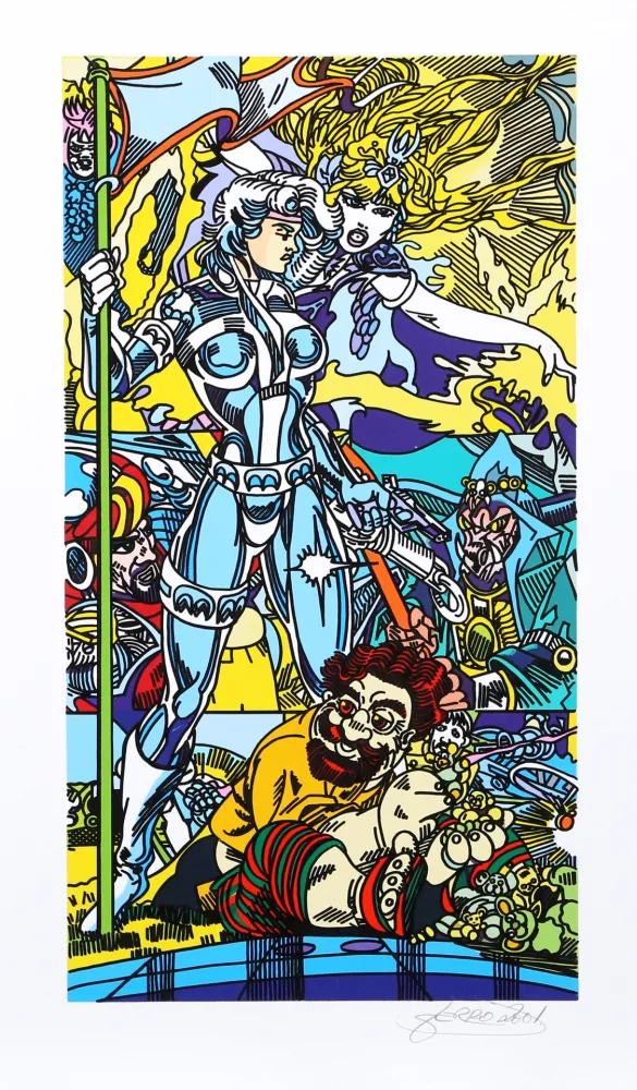 Litografia Erro - Forgotten Future