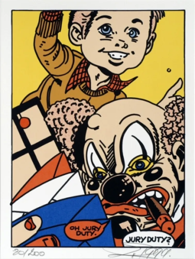 Serigrafia Erro - From the series 