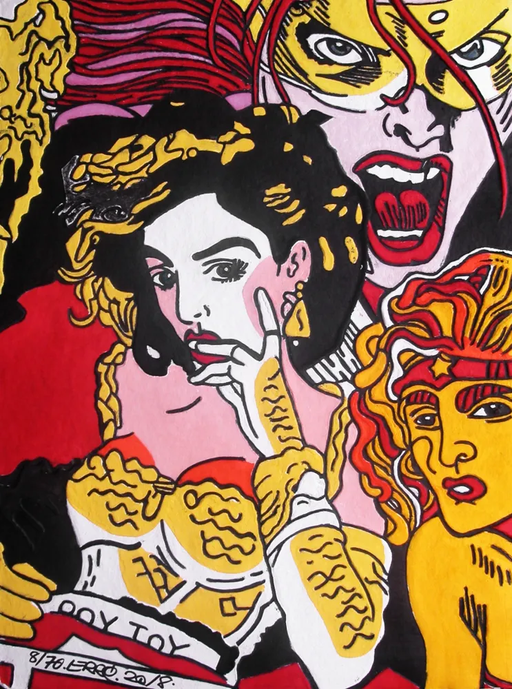 Incisione Erro - HOLLYWOOD