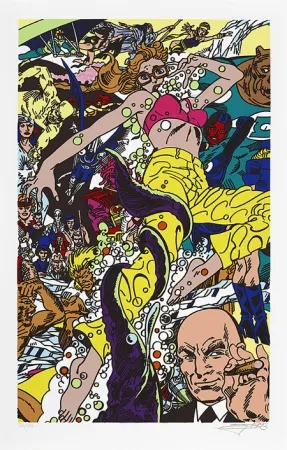 Serigrafia Erro - La femme fatale IV