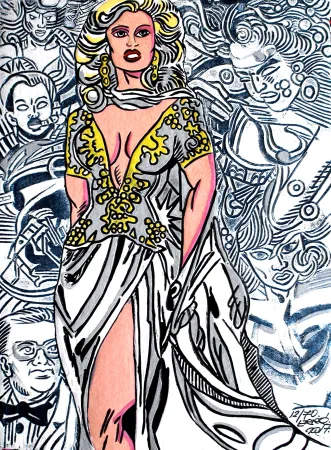 Incisione Erro - LA MARIEE