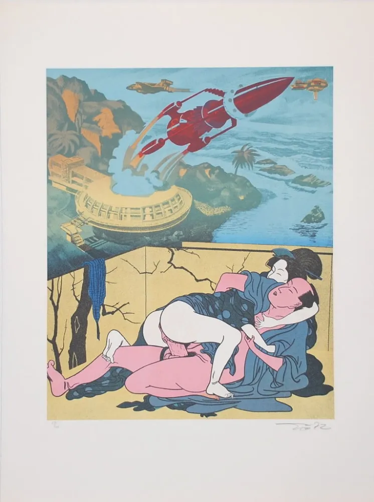 Litografia Erro - Made in Japan