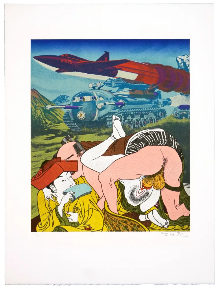 Litografia Erro - Made in Japan