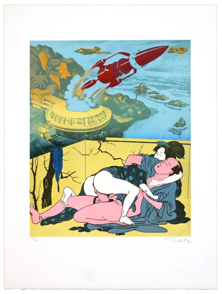 Litografia Erro - Made in Japan