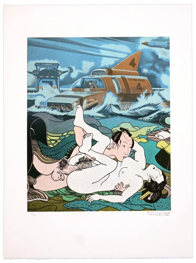 Litografia Erro - Made in Japan