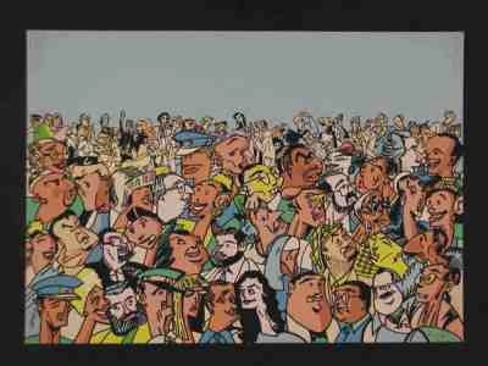 Serigrafia Erro - Sans titre