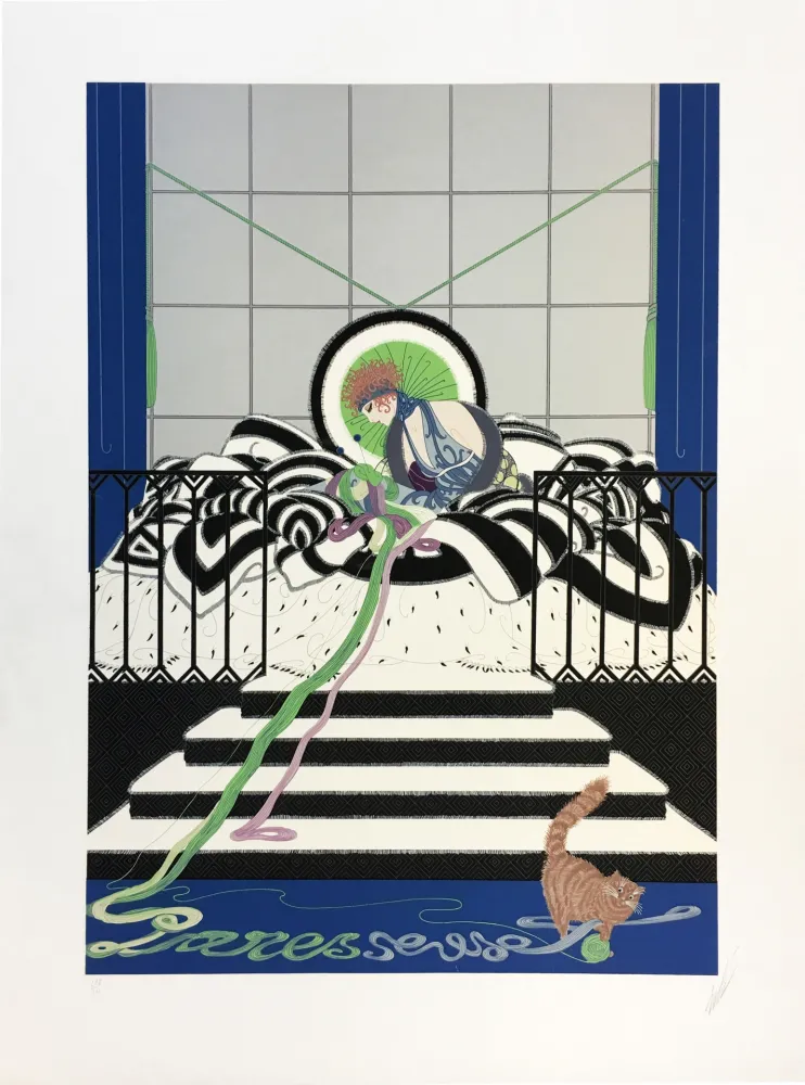 Serigrafia Erte - PARESSEUSE