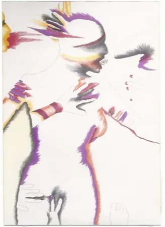 Litografia Escobar - Lizard Mouth