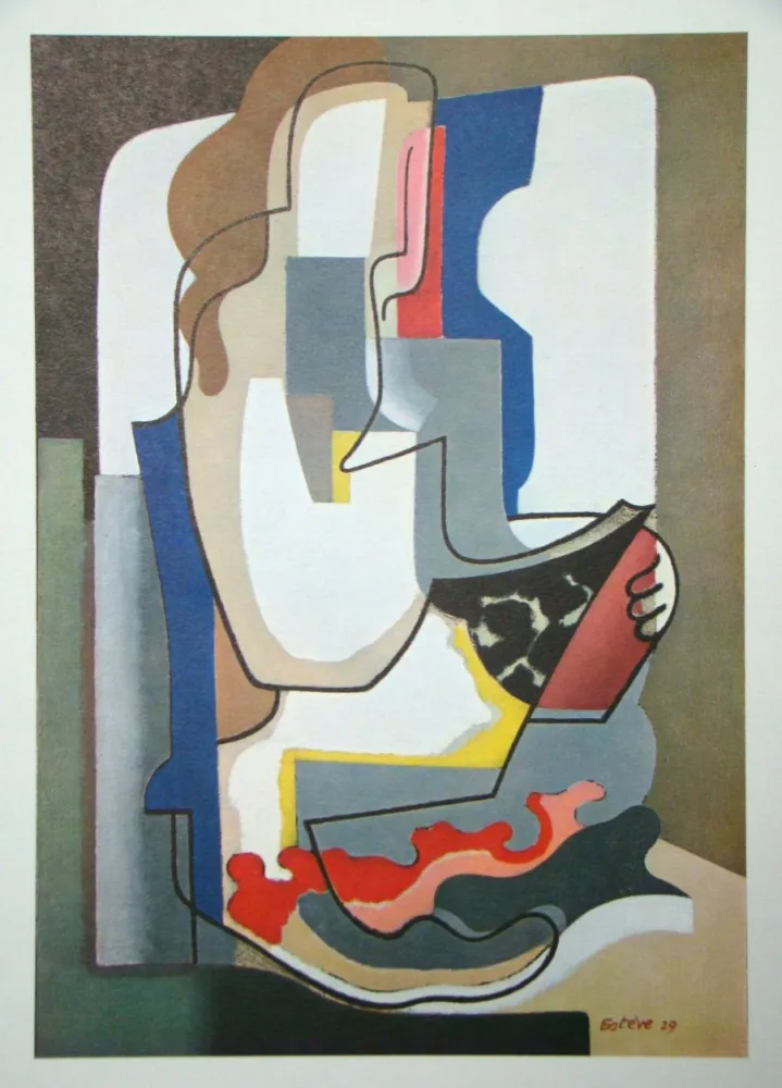 Litografia Esteve - Liseuse