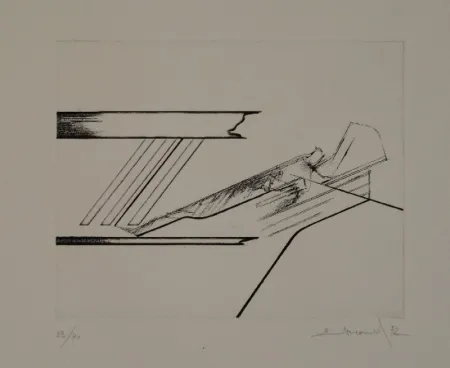 Acquaforte Evrard - 6 gravures originales