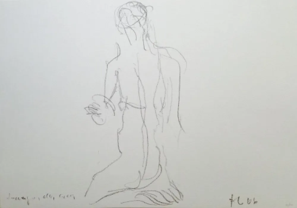 Litografia Fabro - Senza titolo