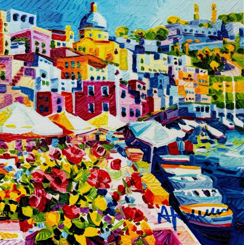 Serigrafia Faccincani - Un istante di bellezza a Procida